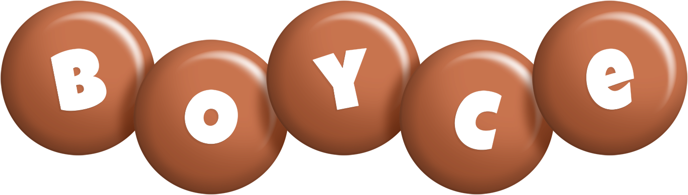 Boyce candy-brown logo
