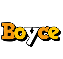 Boyce cartoon logo