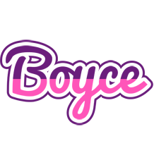 Boyce cheerful logo