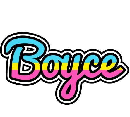 Boyce circus logo