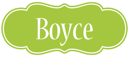 Boyce family logo