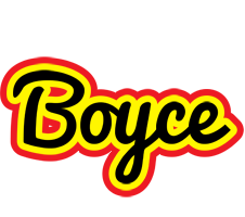 Boyce flaming logo