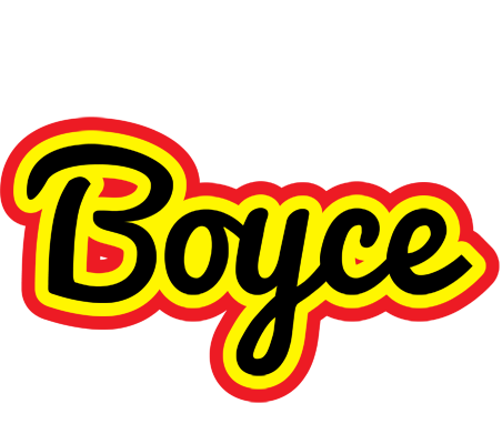 Boyce flaming logo