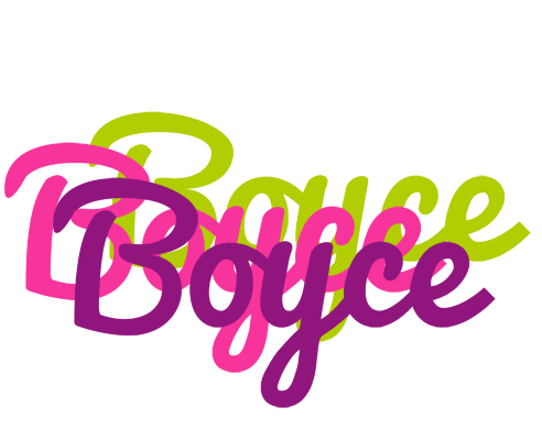 Boyce flowers logo