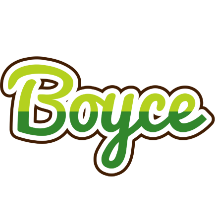 Boyce golfing logo