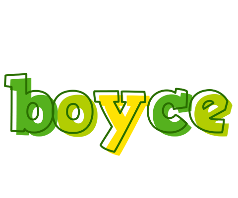 Boyce juice logo