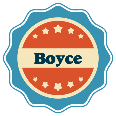 Boyce labels logo