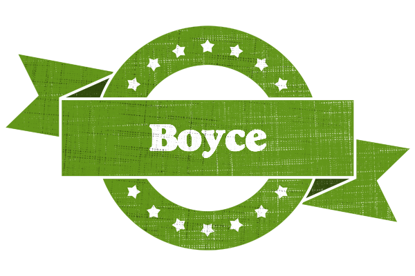 Boyce natural logo
