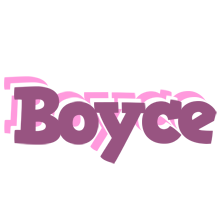 Boyce relaxing logo