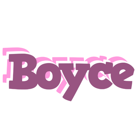 Boyce relaxing logo