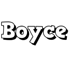 Boyce snowing logo