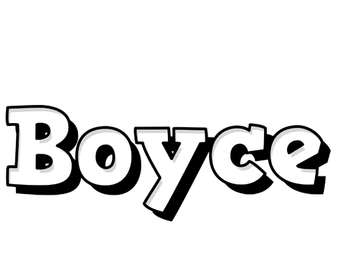 Boyce snowing logo