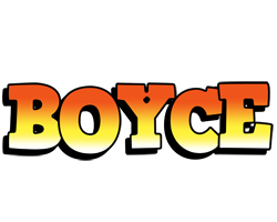 Boyce sunset logo