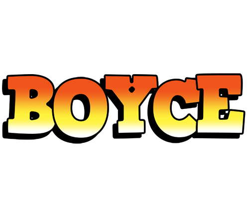 Boyce sunset logo