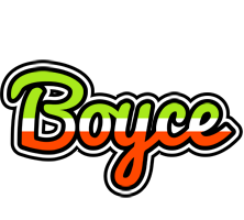 Boyce superfun logo