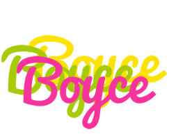 Boyce sweets logo