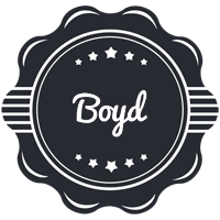 Boyd badge logo