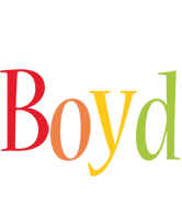 Boyd birthday logo