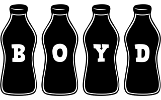 Boyd bottle logo