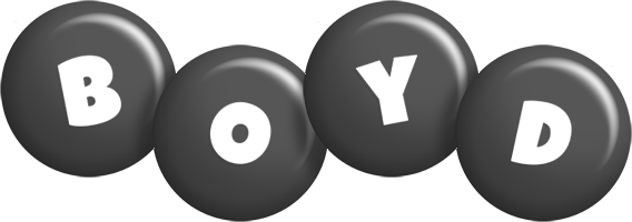 Boyd candy-black logo