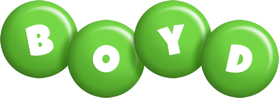 Boyd candy-green logo