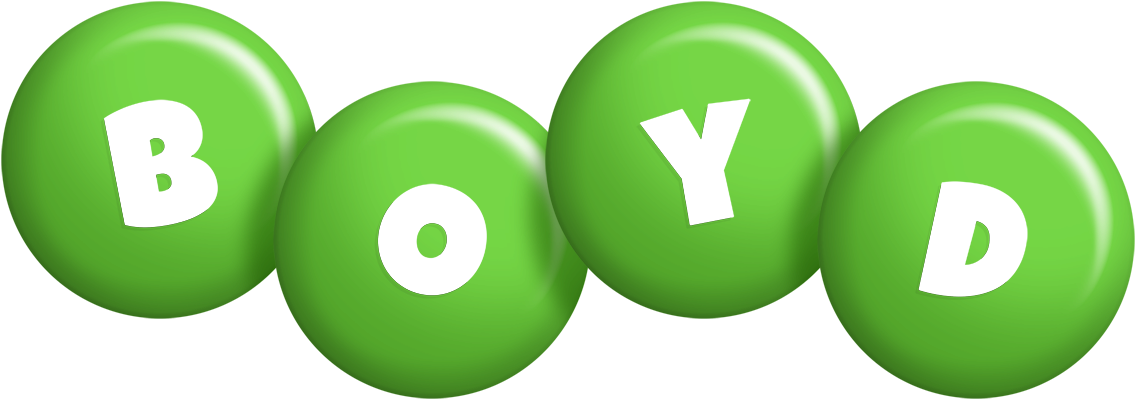 Boyd candy-green logo