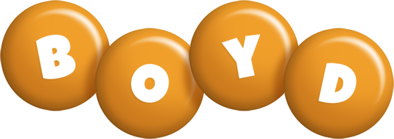 Boyd candy-orange logo