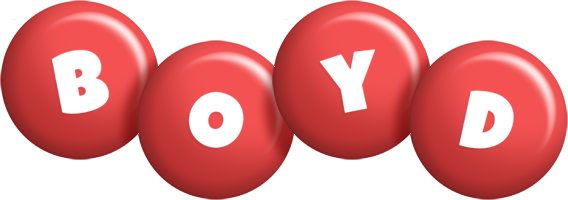 Boyd candy-red logo