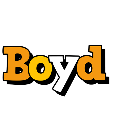 Boyd cartoon logo