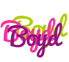 Boyd flowers logo