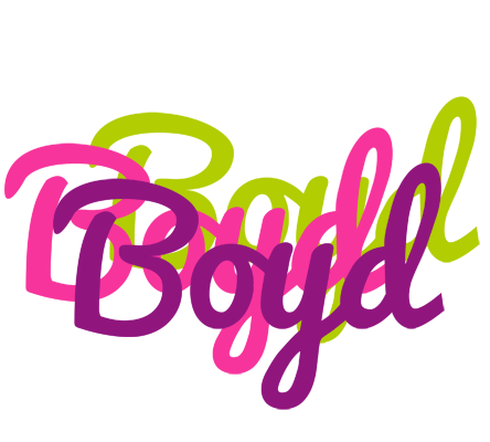Boyd flowers logo