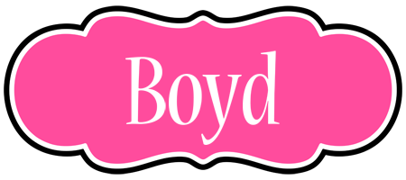 Boyd invitation logo