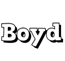 Boyd snowing logo