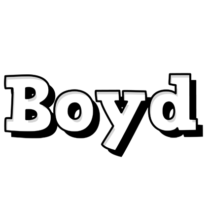Boyd snowing logo