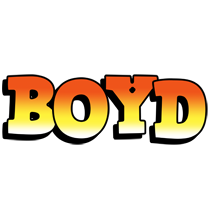 Boyd sunset logo