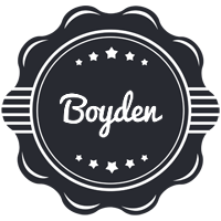 Boyden badge logo