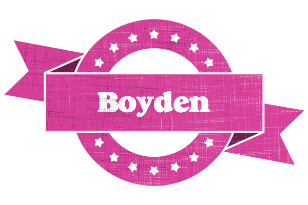 Boyden beauty logo