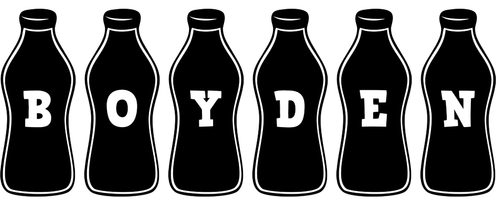 Boyden bottle logo