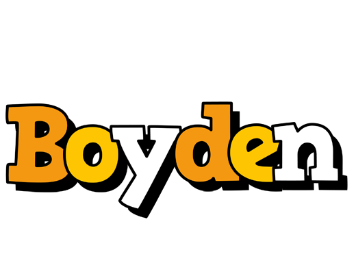 Boyden cartoon logo