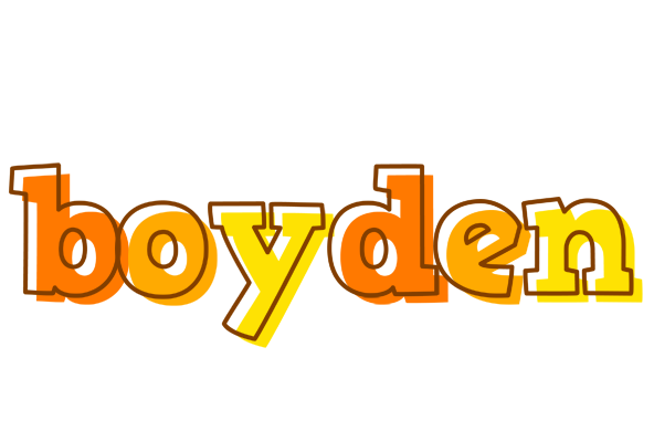 Boyden desert logo