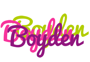 Boyden flowers logo