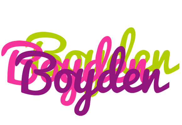 Boyden flowers logo