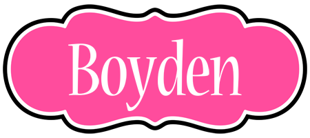 Boyden invitation logo