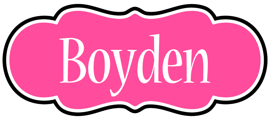 Boyden invitation logo