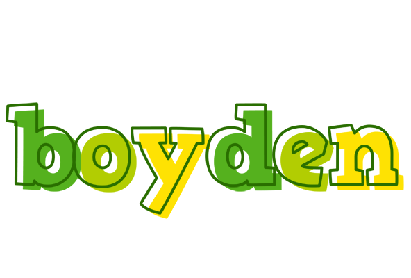 Boyden juice logo