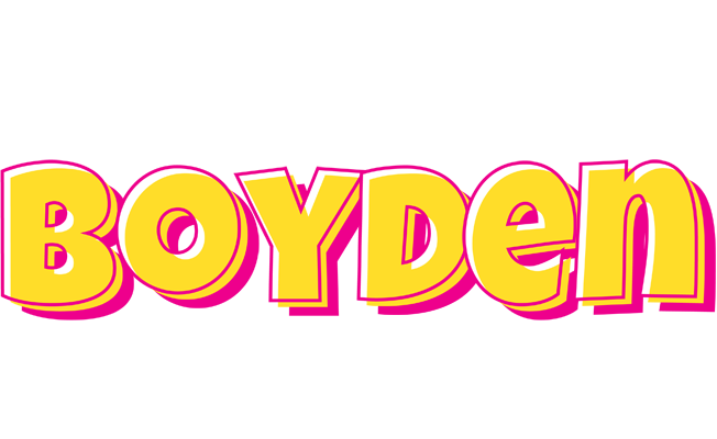 Boyden kaboom logo