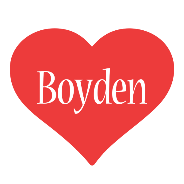 Boyden love logo