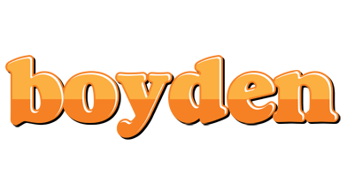 Boyden orange logo