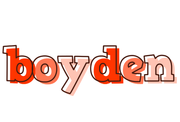 Boyden paint logo