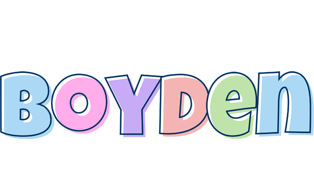 Boyden pastel logo